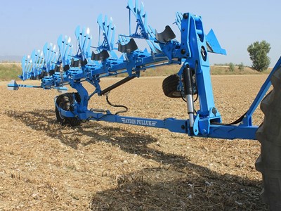 Gas-Powered Semi-Mounted Plough with Hydraulic Inch  180x180 Chassis