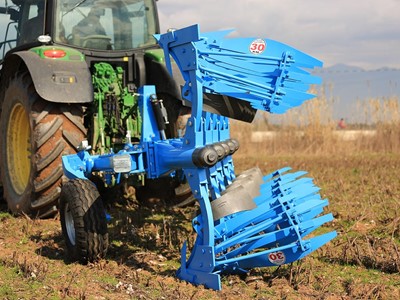 Spring Reversible Plough 120x140